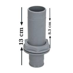Öztiryakiler - Öztiryakiler ÖBY 500B 35/40 Alt Yıkama Durulama Göbeği, Plastik (1)