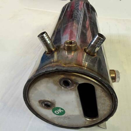 Öztiryakiler OBY 500B Bardak Yıkama Makinesi Boiler Kazanı, 11.5x30 Cm