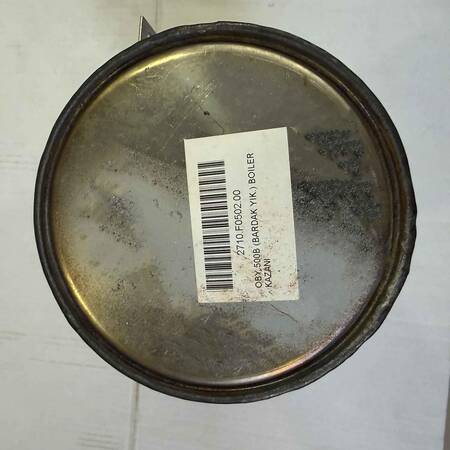 Öztiryakiler OBY 500B Bardak Yıkama Makinesi Boiler Kazanı, 11.5x30 Cm