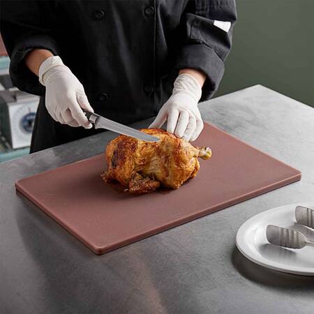 Öztiryakiler Polietilen Kesme Tahtası Kahverengi 50x30x2 Cm Öztiryakiler Polietilen Kesme Tahtası Kahverengi 50x30x2 Cm