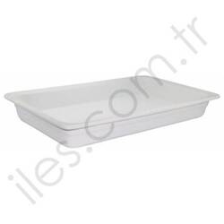 Öztiryakiler - Öztiryakiler Porterra Guidu Porselen Tabak 53x32,5x6,5 Cm