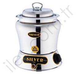 Silver - Paslanmaz Çikolata İskender Sosluk 2,5 Litre Silver - Paslanmaz Çikolata İskender Sosluk 2,5 Litre