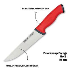 Pirge Duo Kasap Kurban Bayramı Bıçak seti - Thumbnail