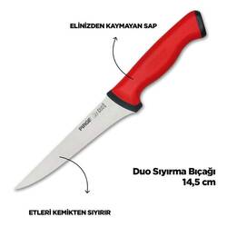 Pirge Duo Sıyırma Bıçağı, 14,5 Cm - Thumbnail