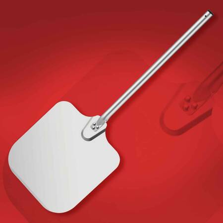 Primo Pizza Küreği, Alüminyum, Kare 40 Cm, Sap 75 Cm Primo Pizza Küreği, Alüminyum, Kare 40 Cm, Sap 75 Cm