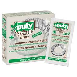Puly Caff - Puly Grind Crystals 10 Poşet 15 Gr Kahve Öğütücü Temizlik Tozu