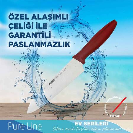 Pirge Pure Line Şef Bıçak Seti, 3'lü