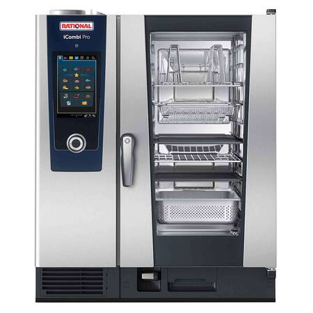 Rational İcombi Pro Fırın, 10x1/1 GN Tepsi Kapasiteli, Gazlı