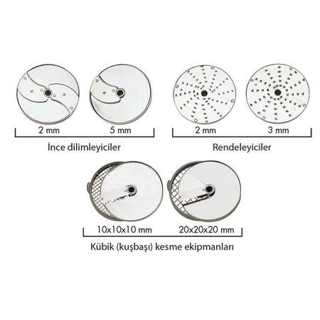 Robot Coupe 8 Bıçaklı Disk Seti