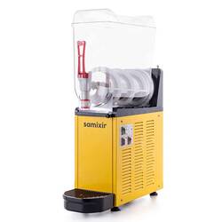 Samixir - Samixir Mono Ice Slush Granita ve Meyve Suyu Dispenseri, 12 L, Sarı (1)