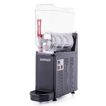 Samixir Mono Ice Slush Granita ve Meyve Suyu Dispenseri, 12 L, Siyah