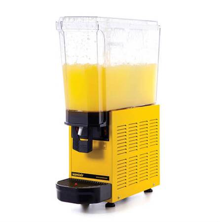 Samixir Klasik Mono Fıskiyeli Soğuk İçecek Dispenseri, 20 Litre Sarı