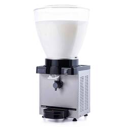 Samixir KAM40 Köpüklü Ayran Dispenseri, 40 L, Dijital, Panaromik, İnox - Thumbnail