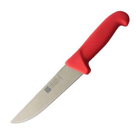 Sico Kasap Bıçak, Geniş, Kırmızı, 18 Cm
