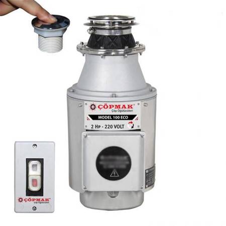 Terminatör 300 Çöp Öğütme Makinesi Evye Altı Terminatör 300 Çöp Öğütme Makinesi Evye Altı