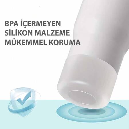 Trailx Quencher & Iceflow Kaymaz Silikon Termos Taban Koruyucu, Buzbeyazı