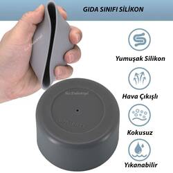 TRAİLX - Trailx Stanley Quencher & Iceflow Kaymaz Silikon Taban Koruyucu, Gri (1)