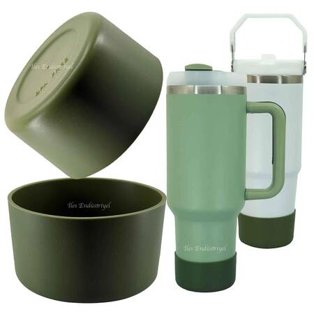 Trailx Stanley Quencher & Iceflow Kaymaz Silikon Taban Koruyucu, Haki