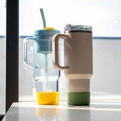 TRAİLX - Trailx Stanley Quencher & Iceflow Kaymaz Silikon Taban Koruyucu, Haki (1)