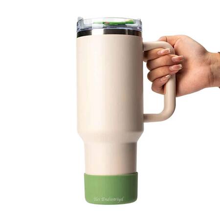 Trailx Stanley Quencher & Iceflow Kaymaz Silikon Taban Koruyucu, Yeşil