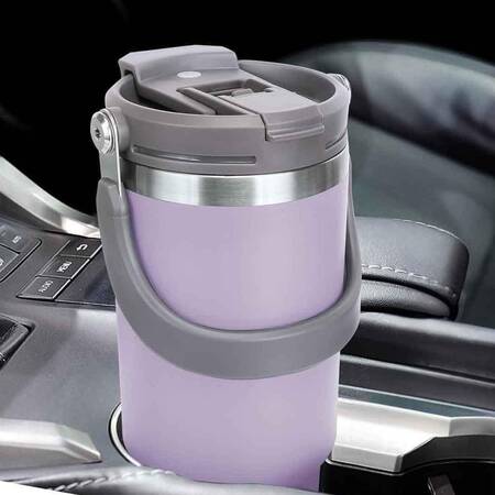 Trailx Vakumlu Termos, Paslanmaz Çelik 30 Oz/887 ml, Lila