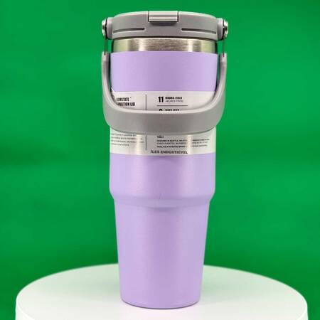 Trailx Vakumlu Termos, Paslanmaz Çelik 30 Oz/887 ml, Lila