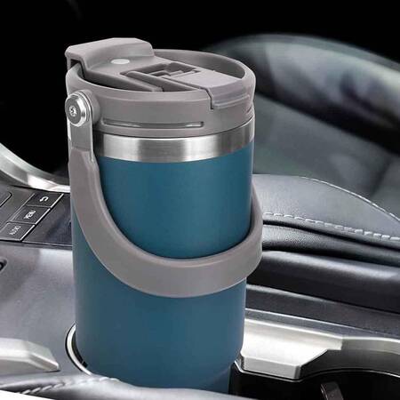 Trailx Vakumlu Termos, Paslanmaz Çelik 30 Oz/887 ml, Mavi