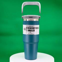 Trailx Vakumlu Termos, Paslanmaz Çelik 30 Oz/887 ml, Mavi - Thumbnail