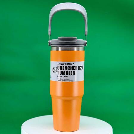 Trailx Vakumlu Termos, Paslanmaz Çelik 30 Oz/887 ml, Orange
