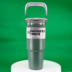 Trailx Vakumlu Termos, Paslanmaz Çelik 30 Oz/887 ml, Yeşil - Thumbnail