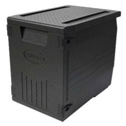 Tribeca Thermo Box, EPP 40x60 Cm, Önden Yüklemeli, 126 L, Siyah - Thumbnail