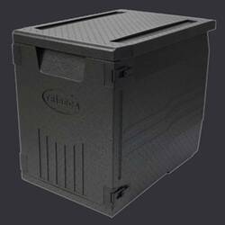 Tribeca Thermo Box, EPP 40x60 Cm, Önden Yüklemeli, 126 L, Siyah - Thumbnail