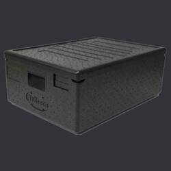 Tribeca Thermo Box, EPP 40x60 Cm, Üstten Yüklemeli, 53 L, Siyah - Thumbnail