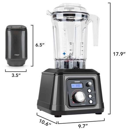 Tribest Dynapro Vakumlu Blender, 2,5 HP Motor