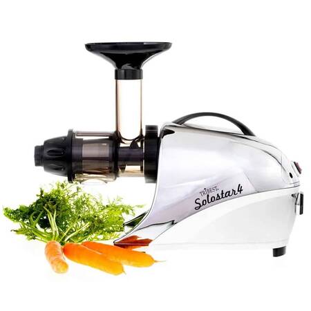 Tribest Solostar 4 Soğuk Sıkım Meyve ve Sebze Sıkacağı, Krom