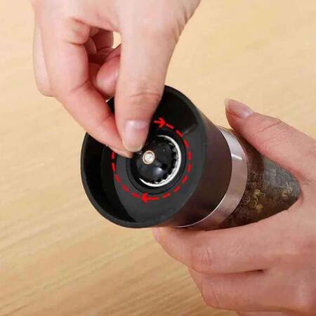 TUZ - BİBER DEĞİRMENİ - CAM HAZNE 13 CM (CSS-13)