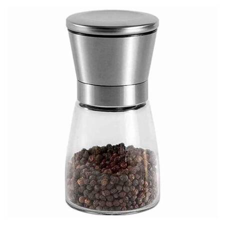 TUZ - BİBER DEĞİRMENİ ÇELİK KAPAK - CAM HAZNE 13 CM (CSM-130)