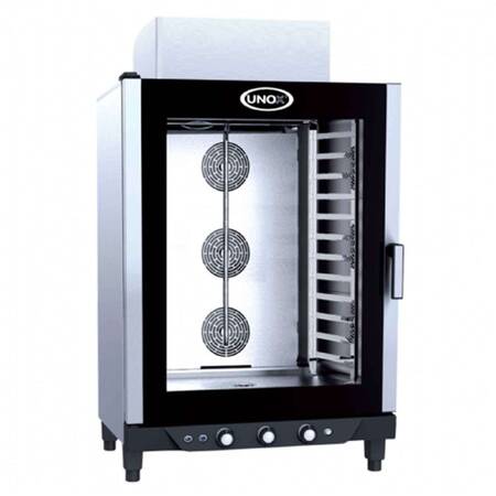 Unox Bakerlux Konveksiyonlu Patisseri Fırın, Manuel, 10 Tepsi 40x60 Cm, Gazlı