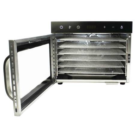 Wartmann Meyve ve Sebze Kurutma Makinesi, 6 Tepsi, Paslanmaz Çelik Wartmann Meyve ve Sebze Kurutma Makinesi, 6 Tepsi, Paslanmaz Çelik