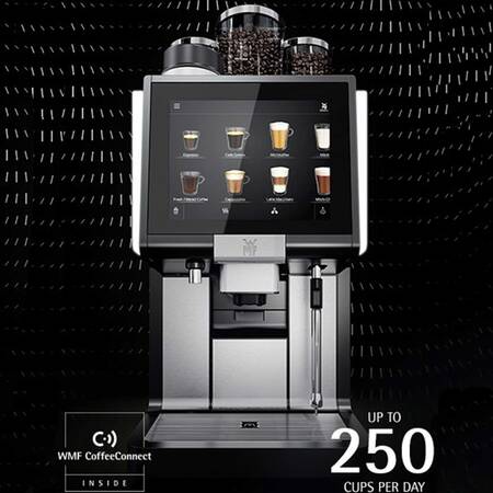 WMF 5000 S Plus Full Otomatik Kahve Makinesi 1 Ögütücü 1 Çikolata Slotu