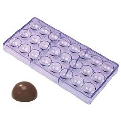 EPİNOX - Yarı Küre Çikolata Kalıbı, Polikarbon, 27,5x13,5 Cm